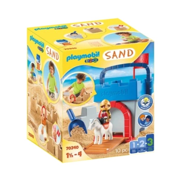 Playmobil Sand : Cubo Castillo 70340 Para La Arena Playa