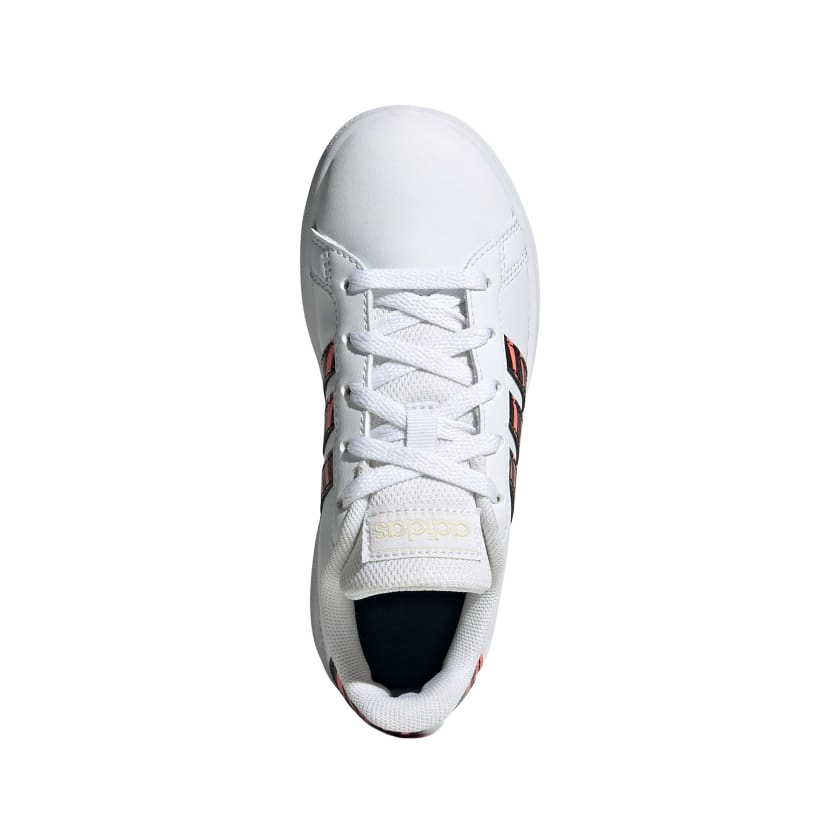 TENIS ADIDAS GRAND COURT TIGER-PRINT SHOES NIÑO COD. GZ1067