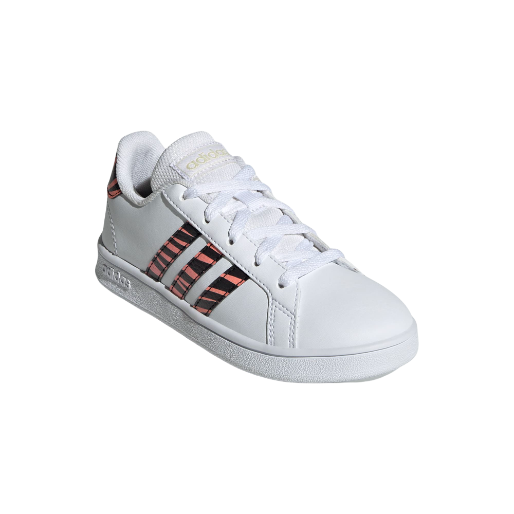 TENIS ADIDAS GRAND COURT TIGER-PRINT SHOES NIÑO COD. GZ1067