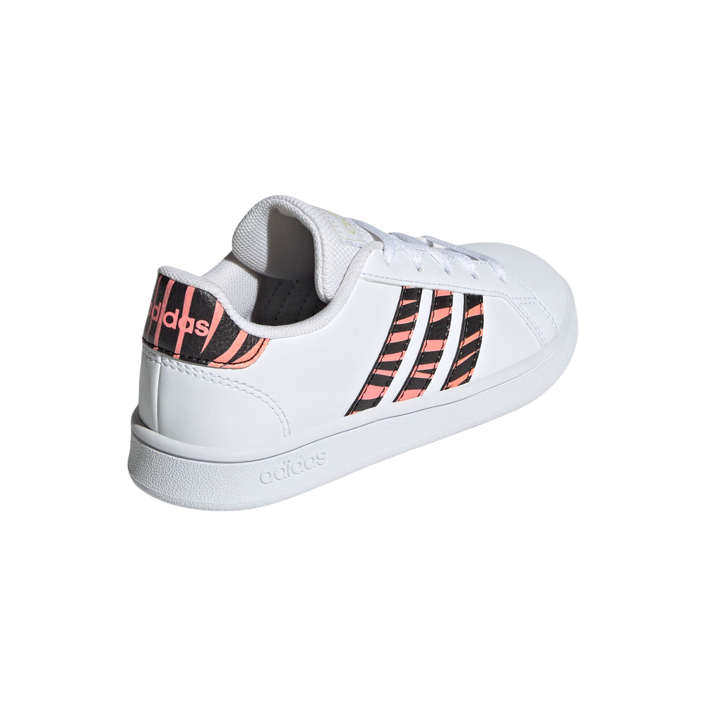 TENIS ADIDAS GRAND COURT TIGER-PRINT SHOES NIÑO COD. GZ1067