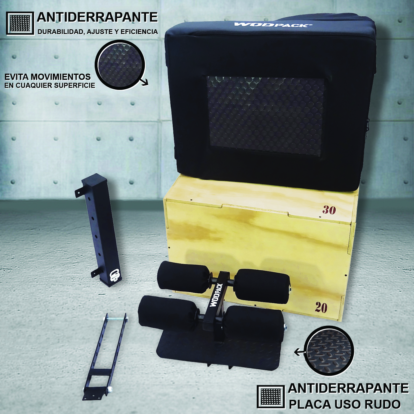 Maquina Ghd Rack Pad GHD WodPack®