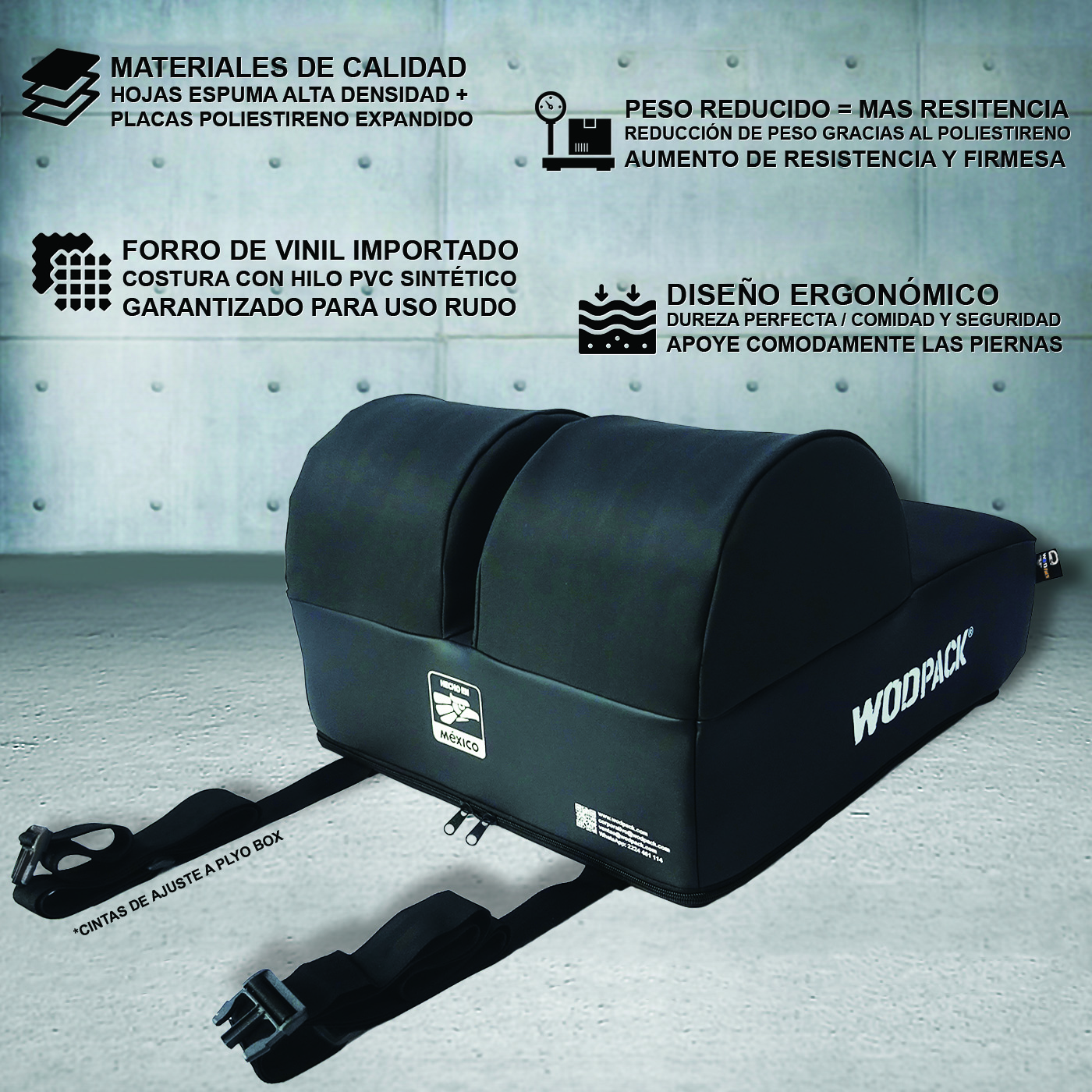 Maquina Ghd Rack Pad GHD WodPack®