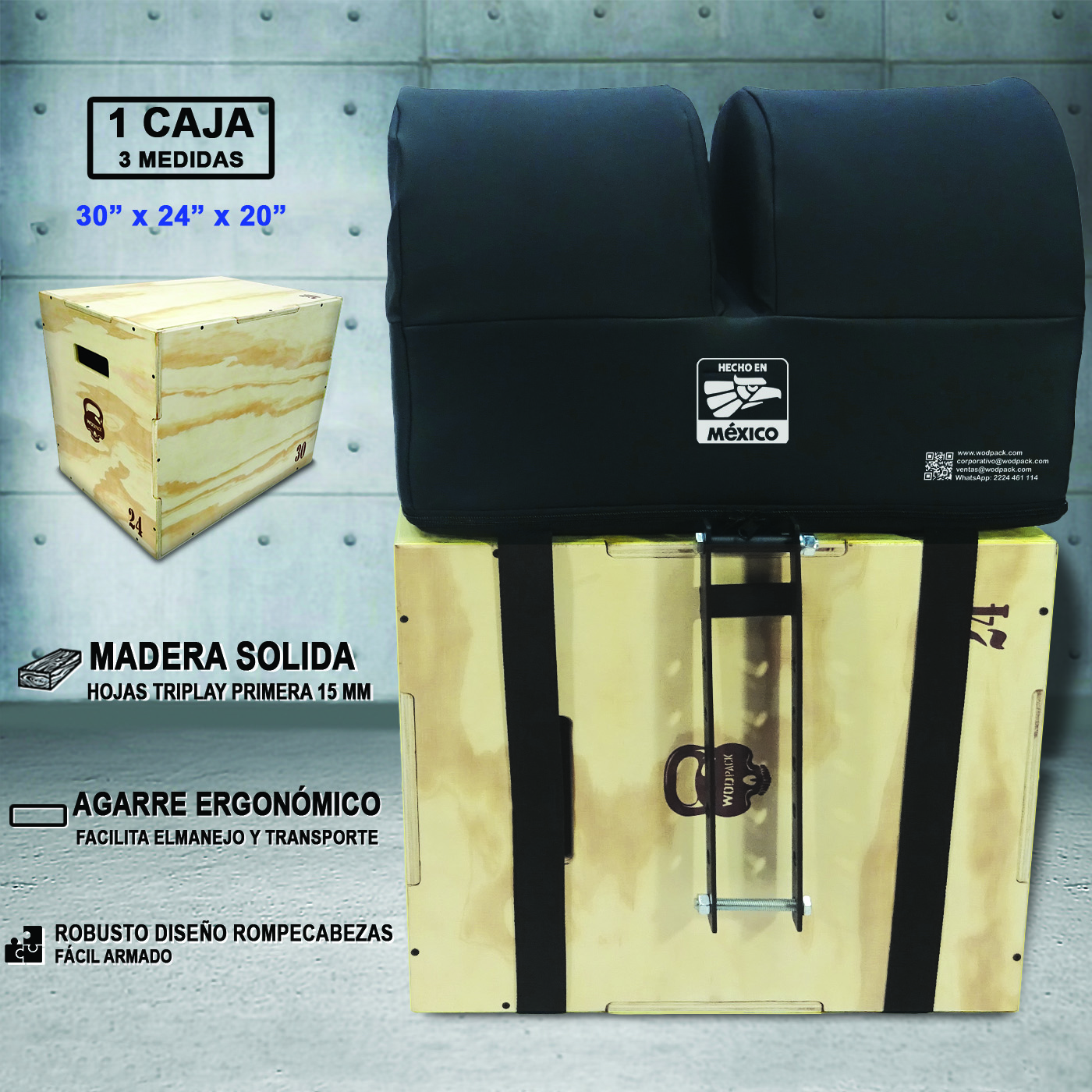 Maquina Ghd Rack Pad GHD WodPack®