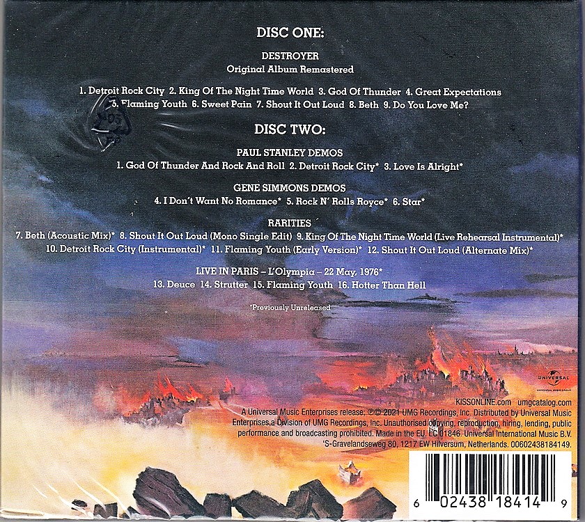 Kiss ~ Destroyer 45 (2CD)