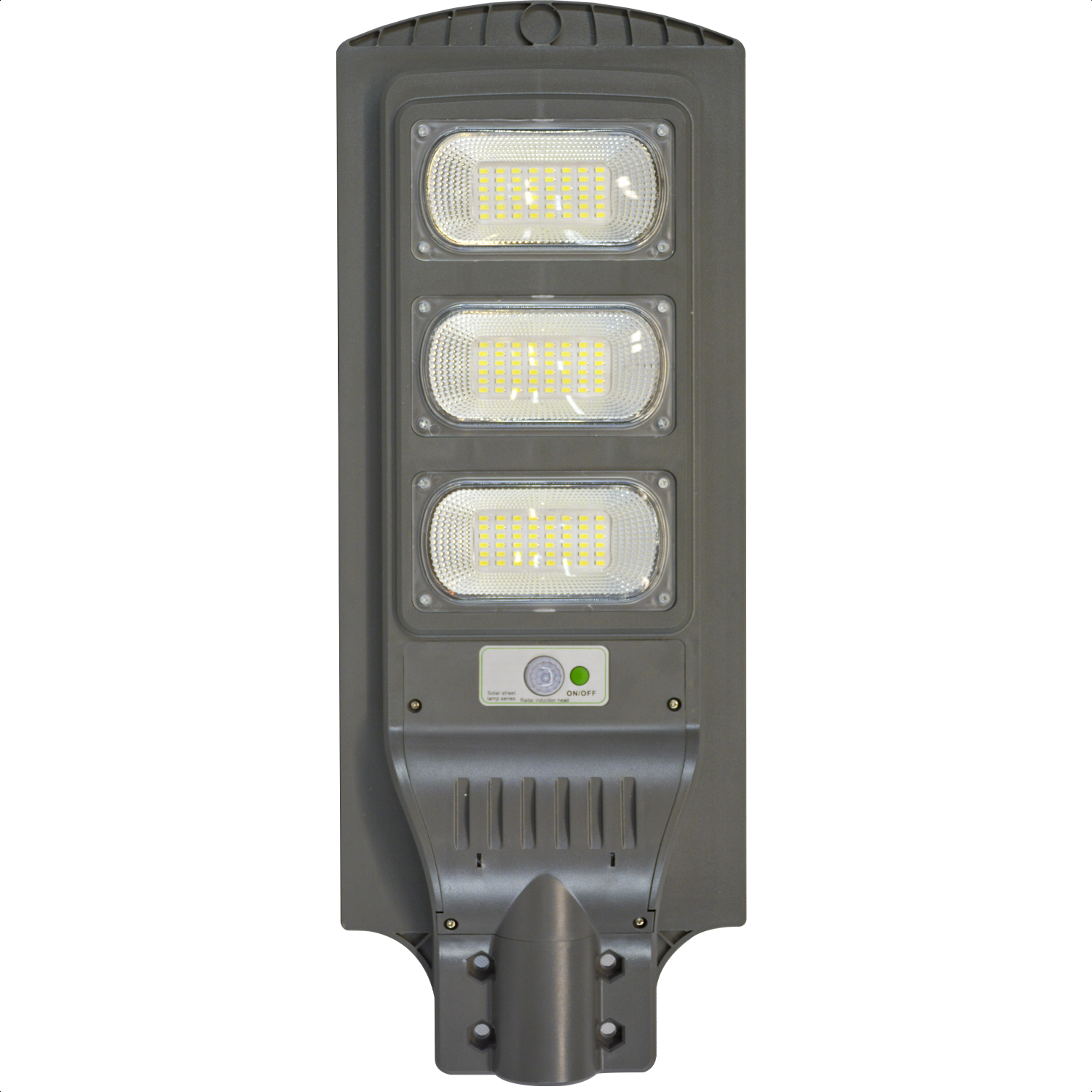 Lampara Led 90w Panel Solar Alumbrado Publico Suburbana Luminaria