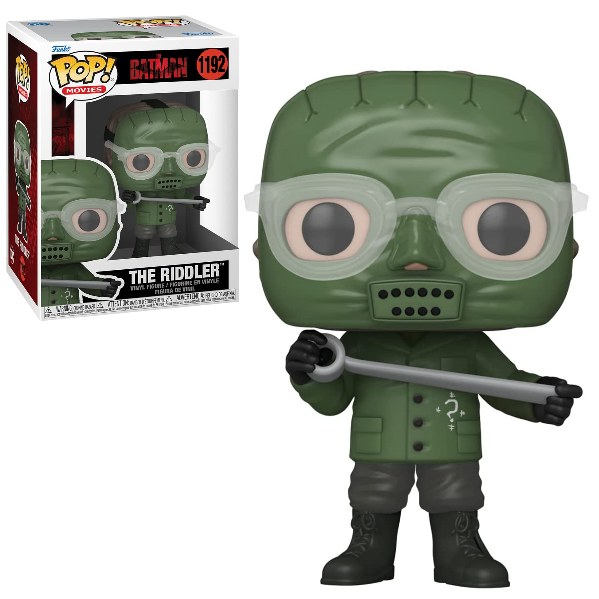 Funko Pop! El Acertijo Riddler #1192 The Batman Dc Comics 