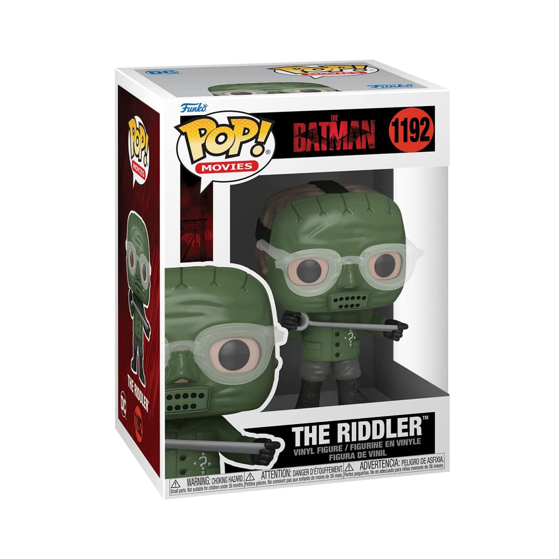 Funko Pop! El Acertijo Riddler #1192 The Batman Dc Comics 