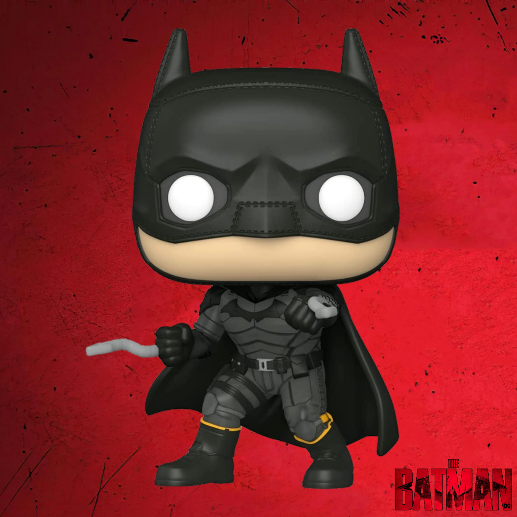 Funko POP DC Heroes: The Batman Battle Ready Pose Vinyl Figure With Box Protector
