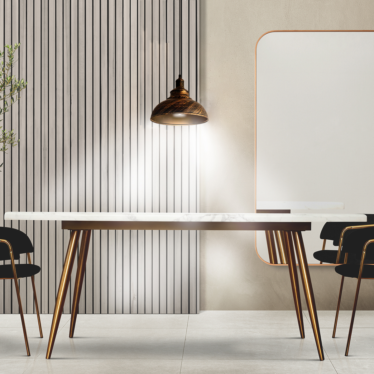 Lampara de techo colgante vintage de campana acabado rústico 29 cm de diámetro.