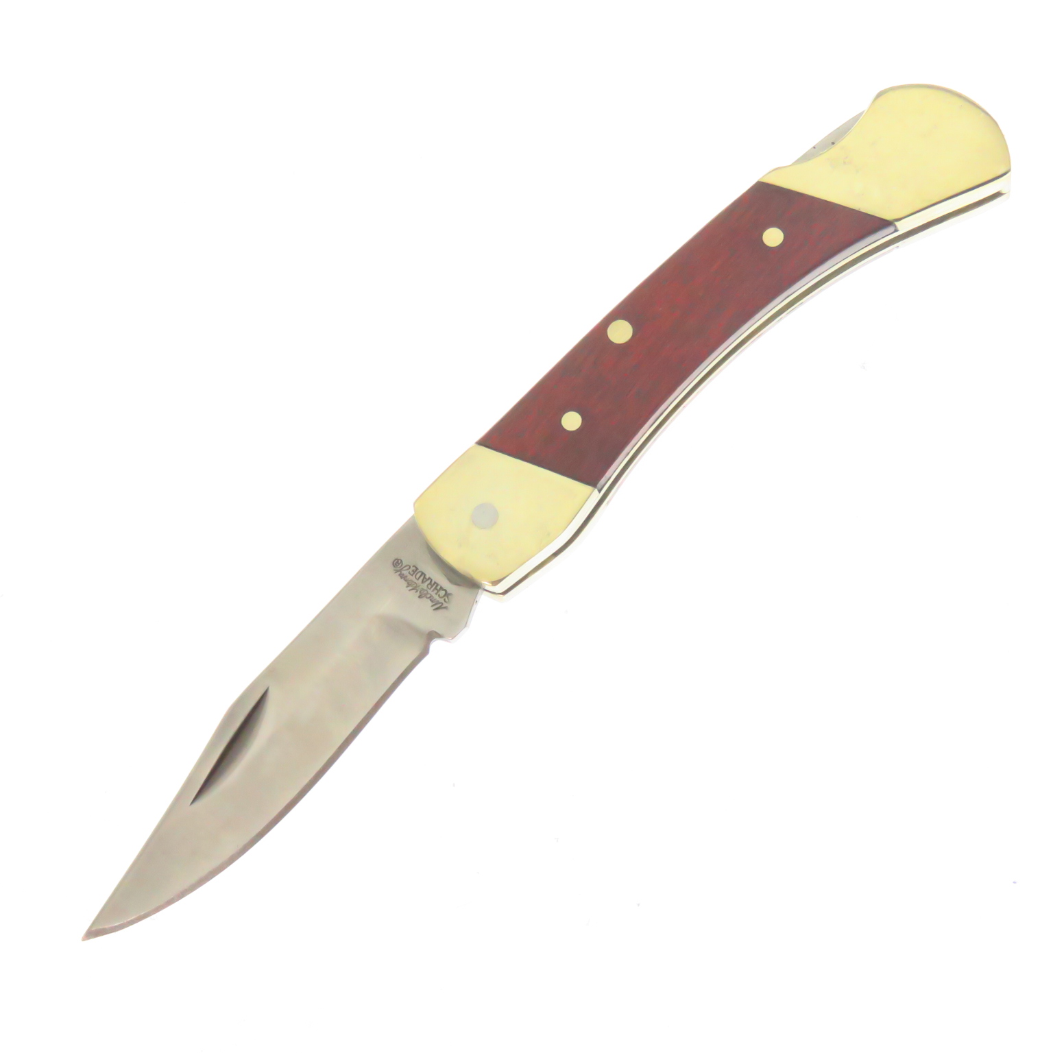 Schlb3Cp Schrade Uncle Henry Brown Bear Mini Navaja Hunter