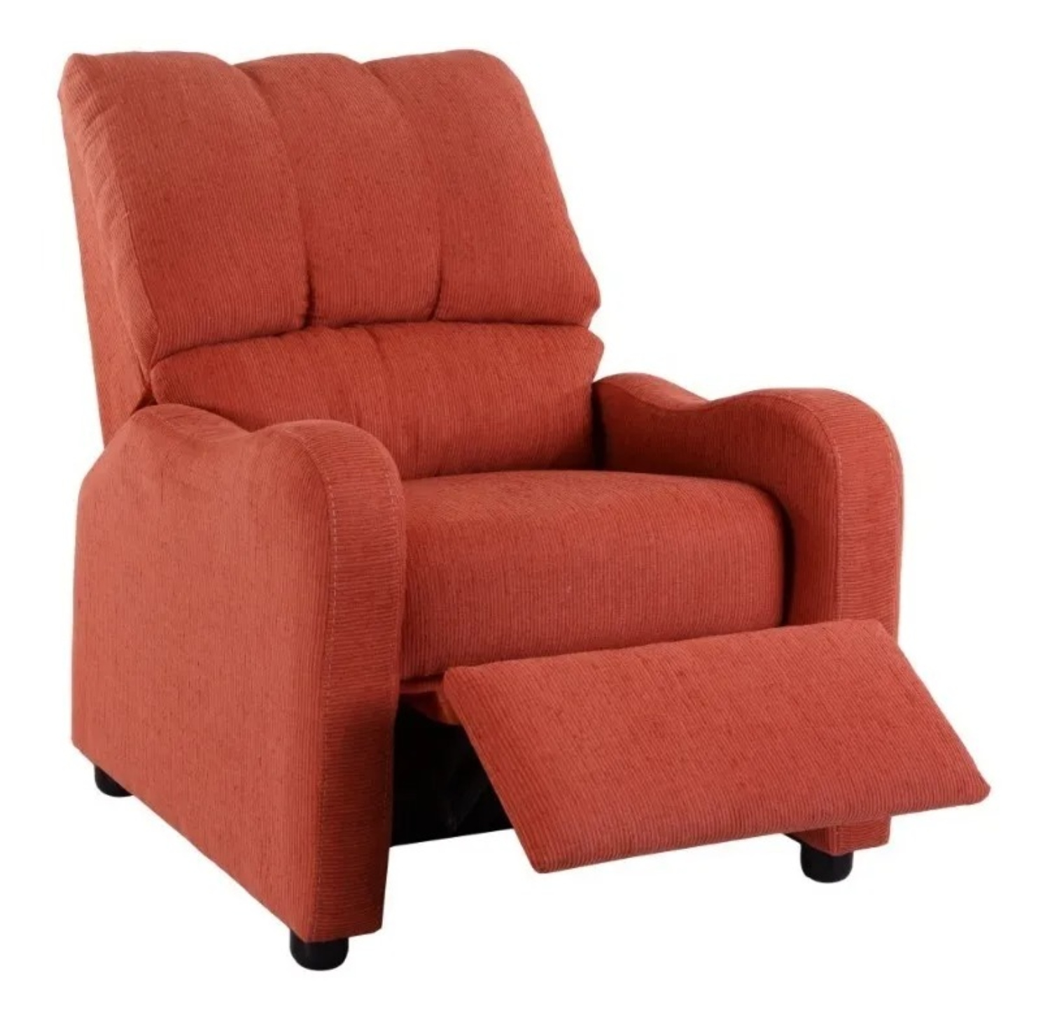 Sillón Reclinable Gala Chenille Shedron Reposet Moderno Minimalista Sillones Salas