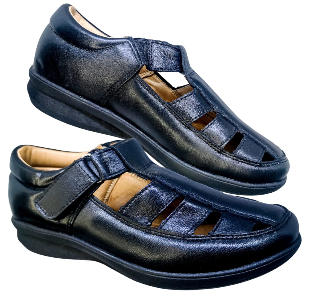 Huarache Mujer Borrego Rojo Pie Delicado Diabético 22 Al 27.