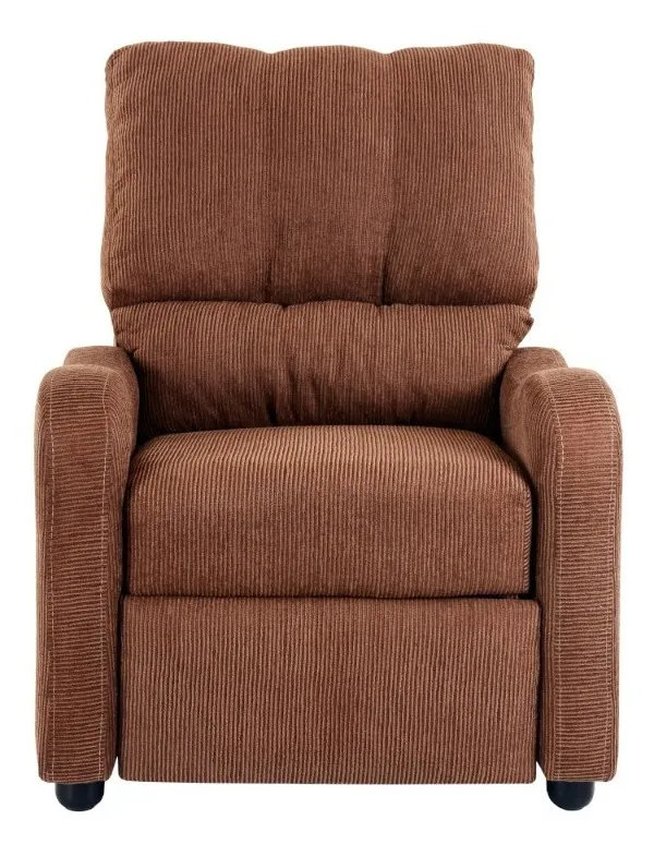 Sillón Reclinable Gala Café Reposet Moderno Minimalista Sillones Salas