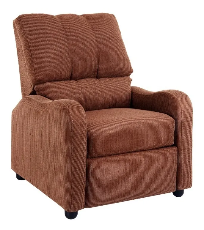 Sillón Reclinable Gala Café Reposet Moderno Minimalista Sillones Salas