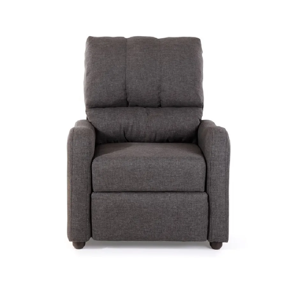 Sillón Reclinable Gala Lino Gris Reposet Moderno Minimalista Sillones Salas