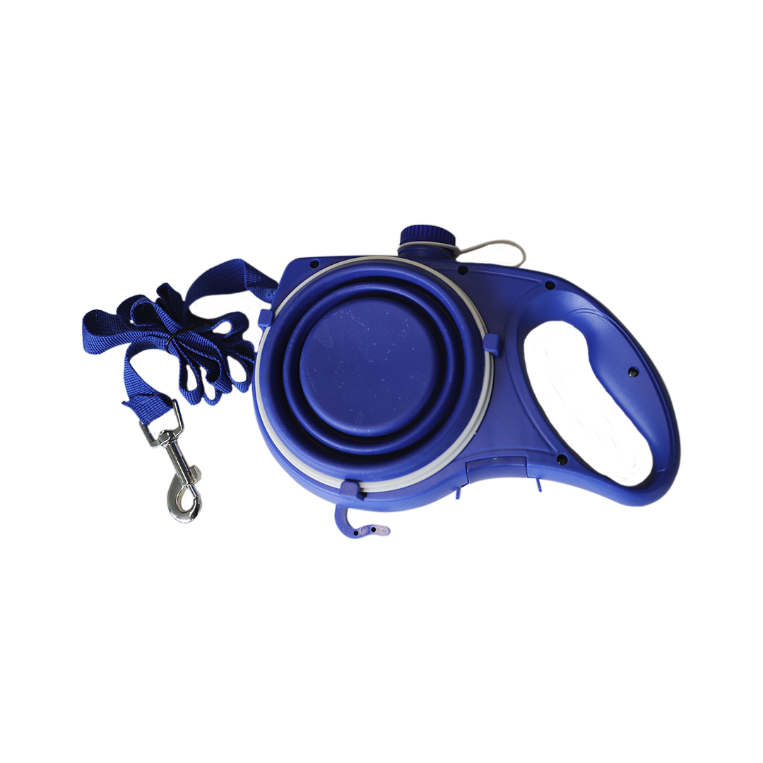 Correa Perro Grande 5 En 1 Botella Agua Dispensador De Bolsa