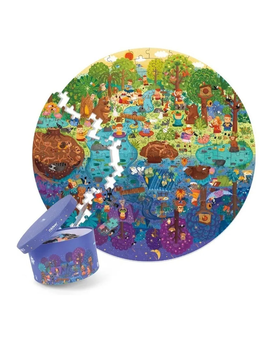 Rompecabezas Mideer Dia Noche Juego Educativo Mideer