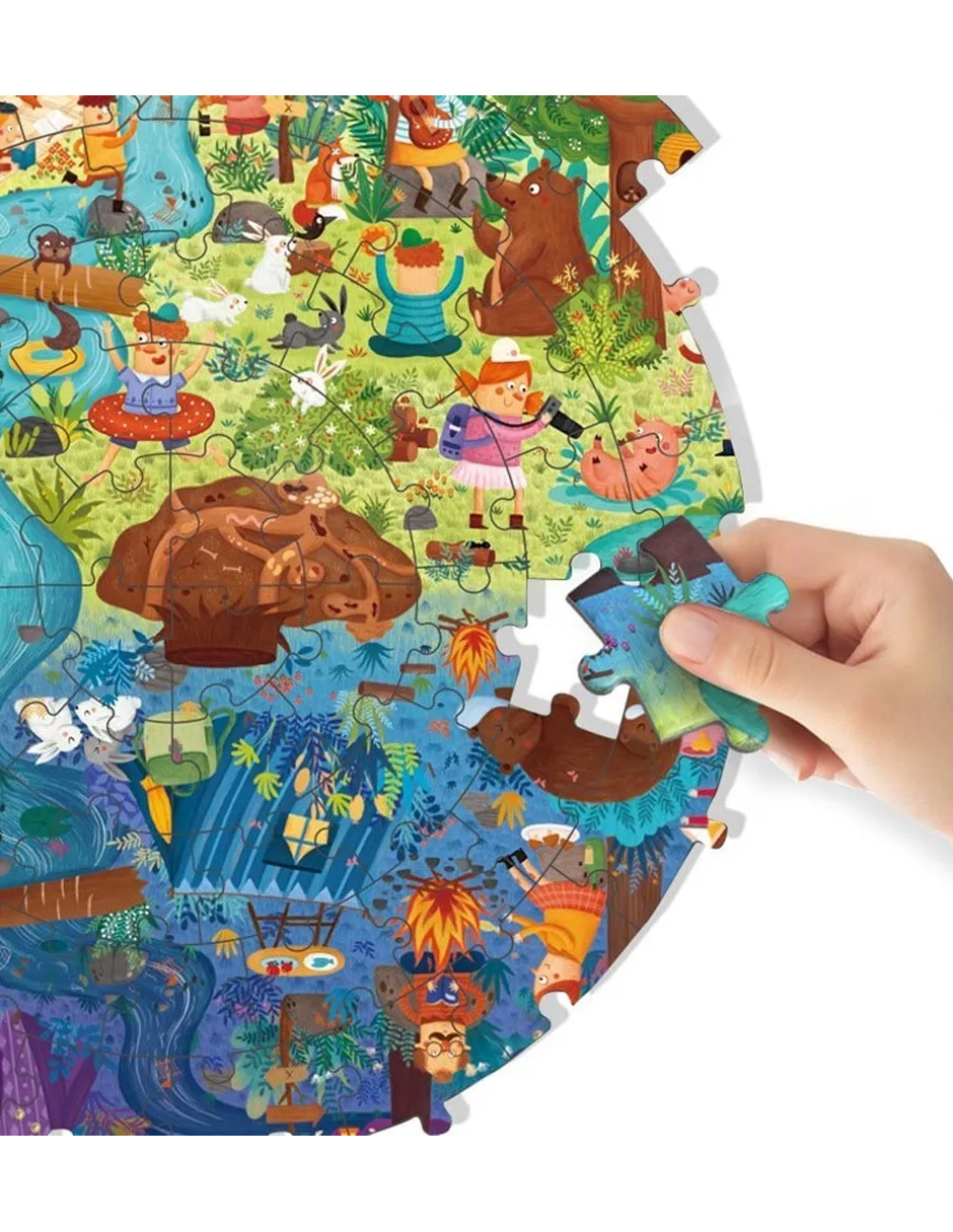 Rompecabezas Mideer Dia Noche Juego Educativo Mideer