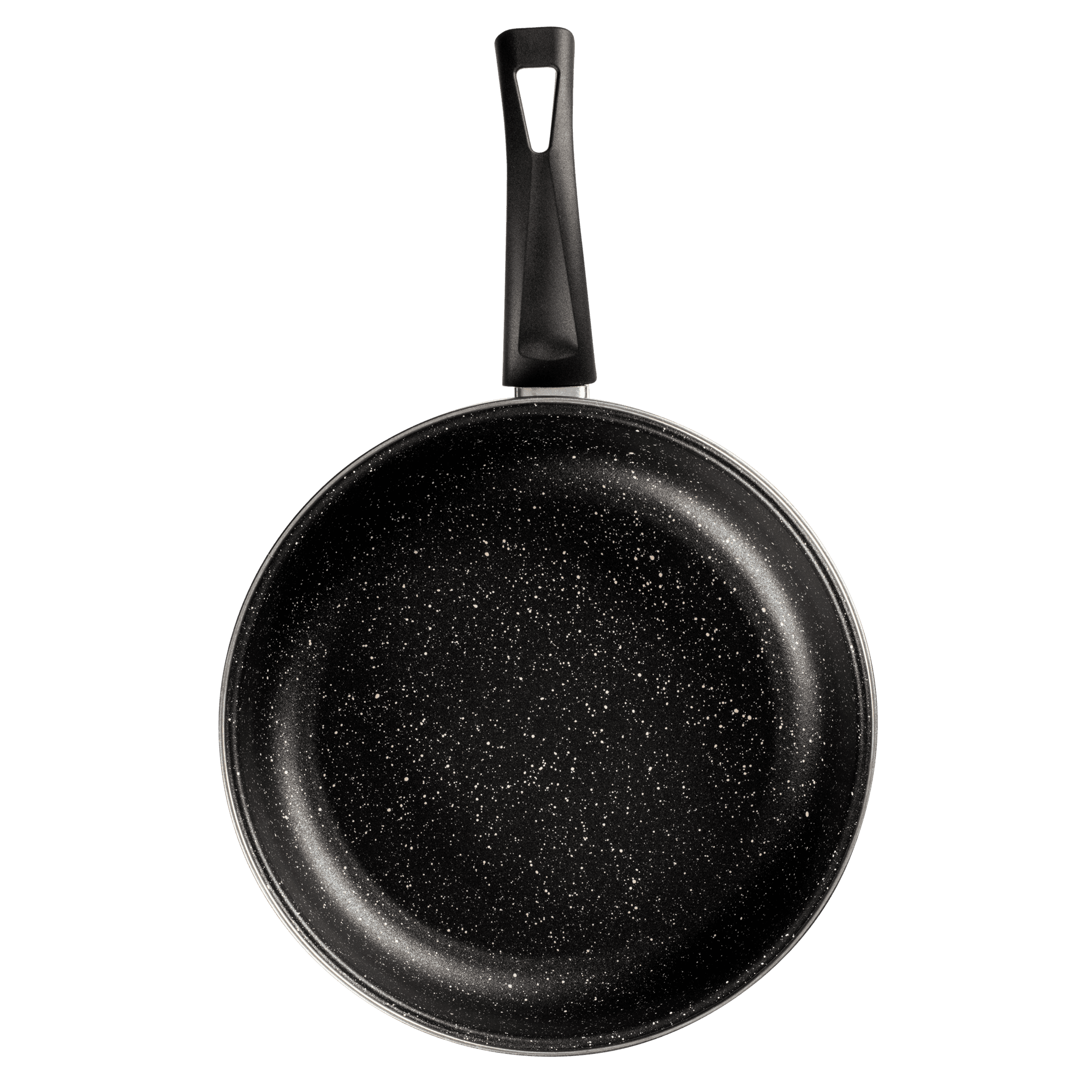 Sartén guisera de 24 cm. Vasconia Viva colors de Vitroacero Color Rojo con Duraflon Rustic Granite