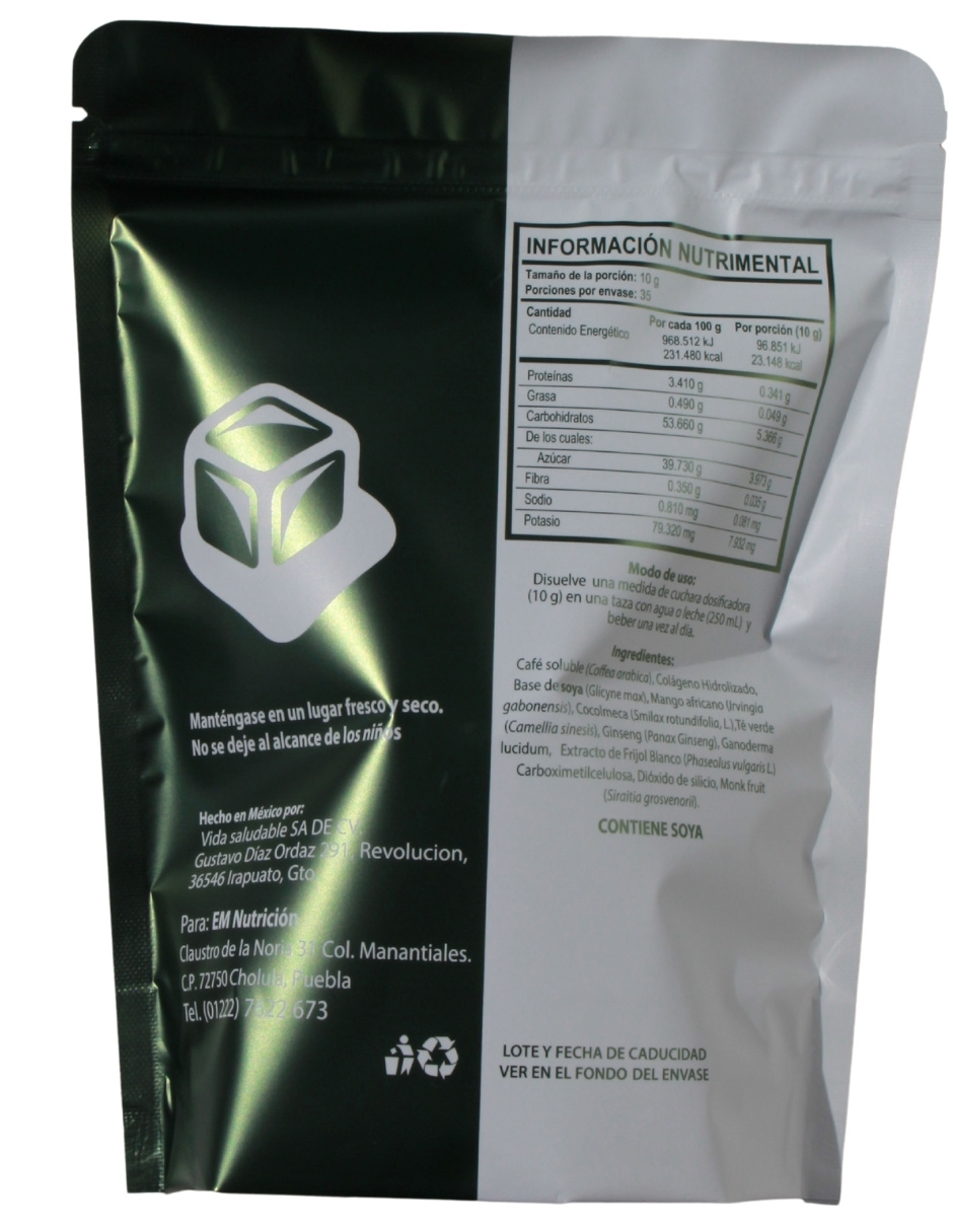 Carb Blocker Iced Coffee Forte- EM nutrición