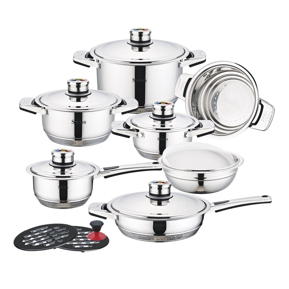 Batería de acero inoxidable quirúrgico Zurich Amercook 16pzas