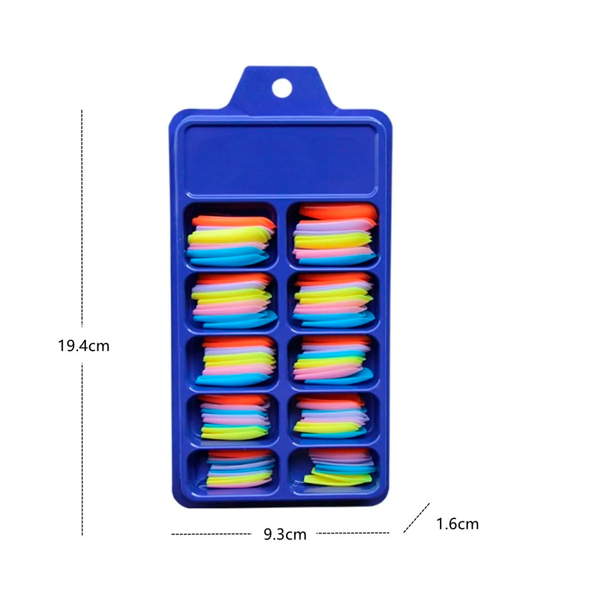 100 Tips de Uñas Postizas Nails Art  Uñas Artificiales Listas para Decorar