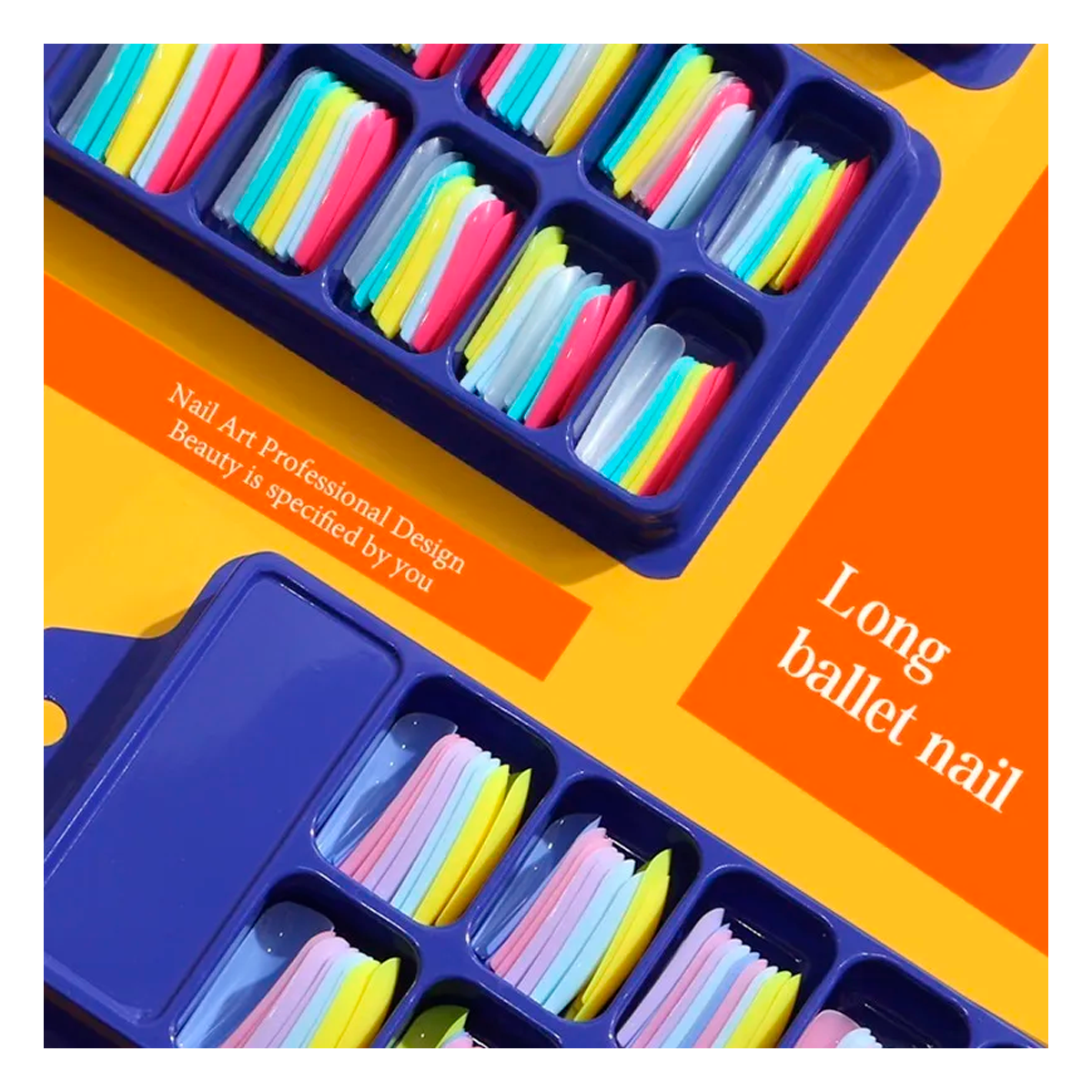 100 Tips de Uñas Postizas Nails Art  Uñas Artificiales Listas para Decorar