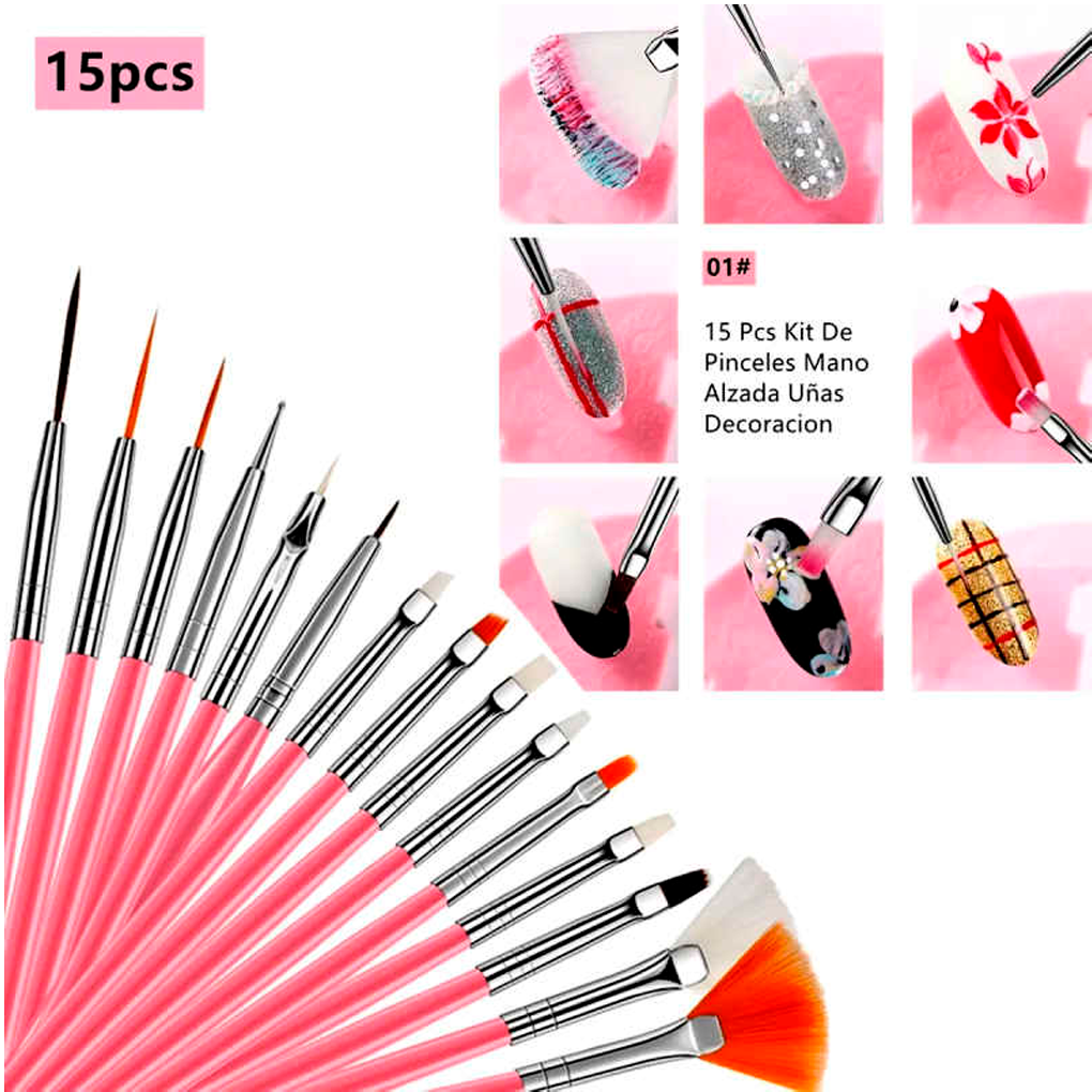 Kit Para Decoración De Uñas Manos y pies, Manicura Arte Maquillaje De Uñas .