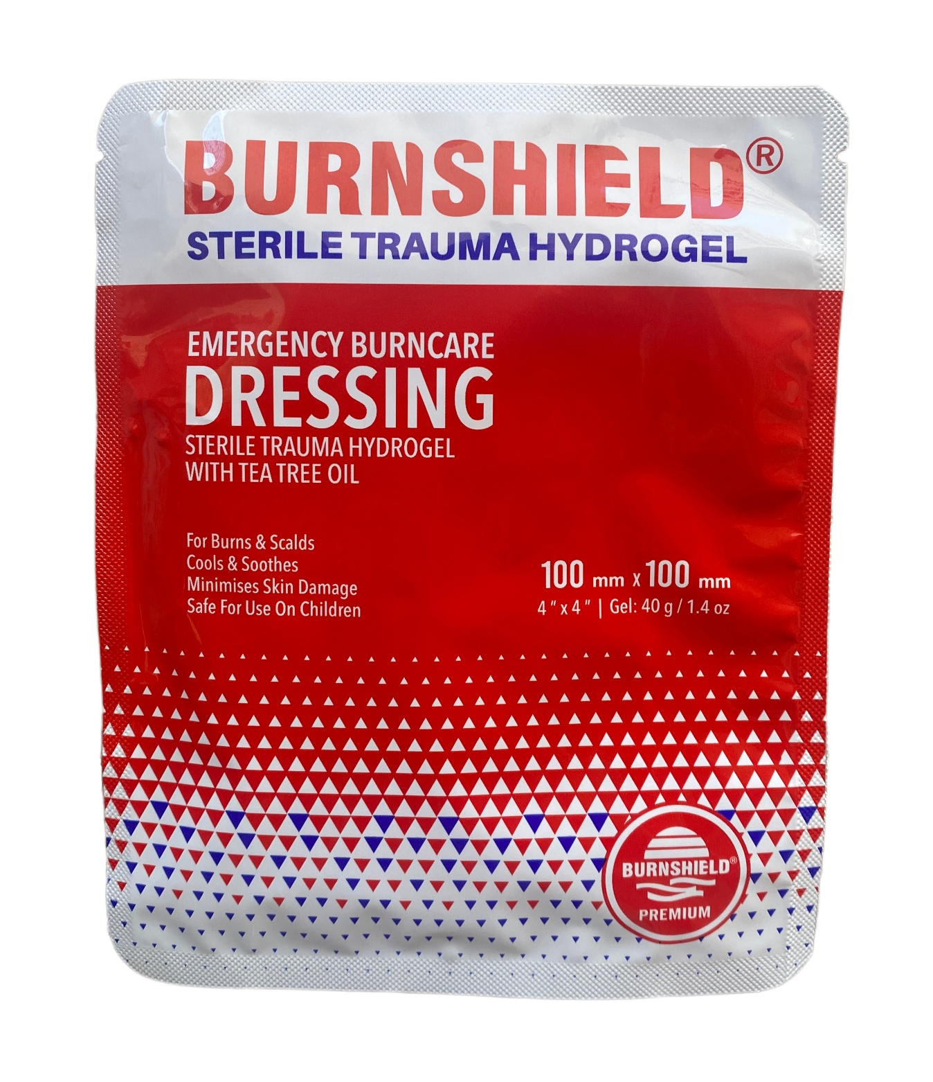 Apósito de Hidrogel Burnshield para Quemaduras