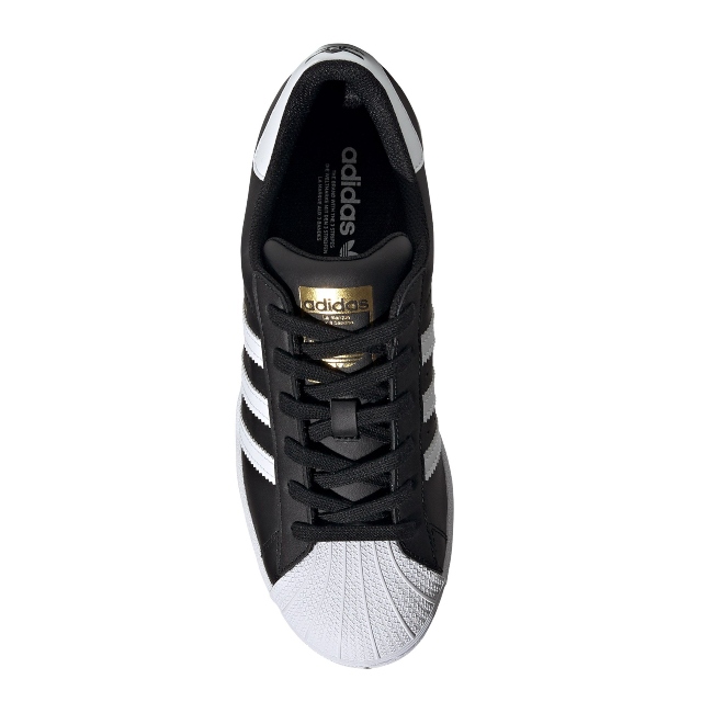 TENIS ADIDAS SUPERSTAR W BLANCO-NEGRO FV3286 ORIGINALES 