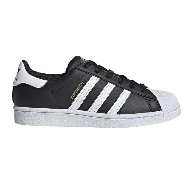TENIS ADIDAS SUPERSTAR W BLANCO-NEGRO FV3286 ORIGINALES 