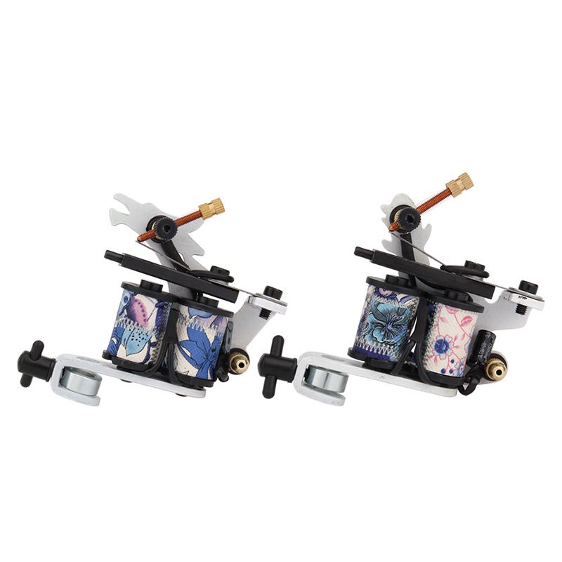 kit maquina para tatuar tatuajes kit completo con fuente agujas 