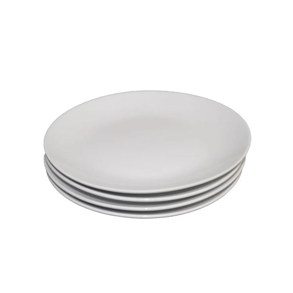 Vajilla De Porcelana Crown Baccara Galardón Contenido 16 Piezas CST