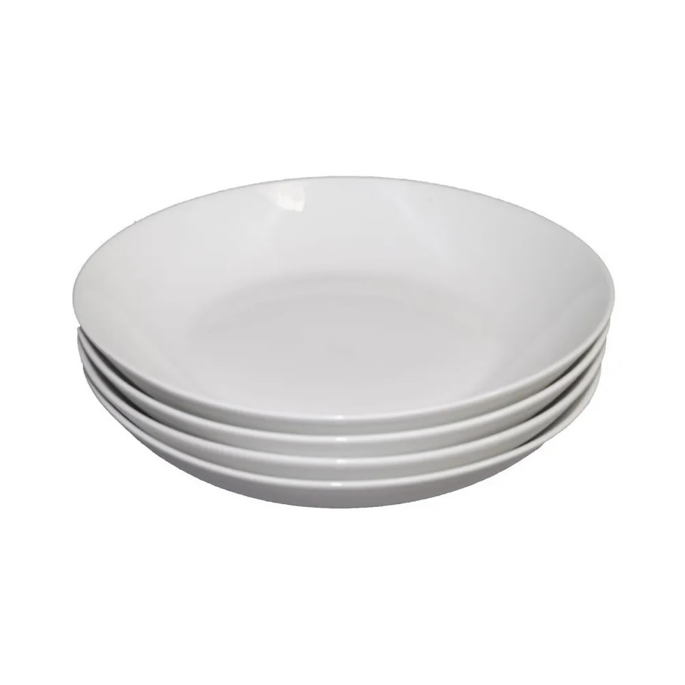 Vajilla De Porcelana Crown Baccara Galardón Contenido 16 Piezas CST