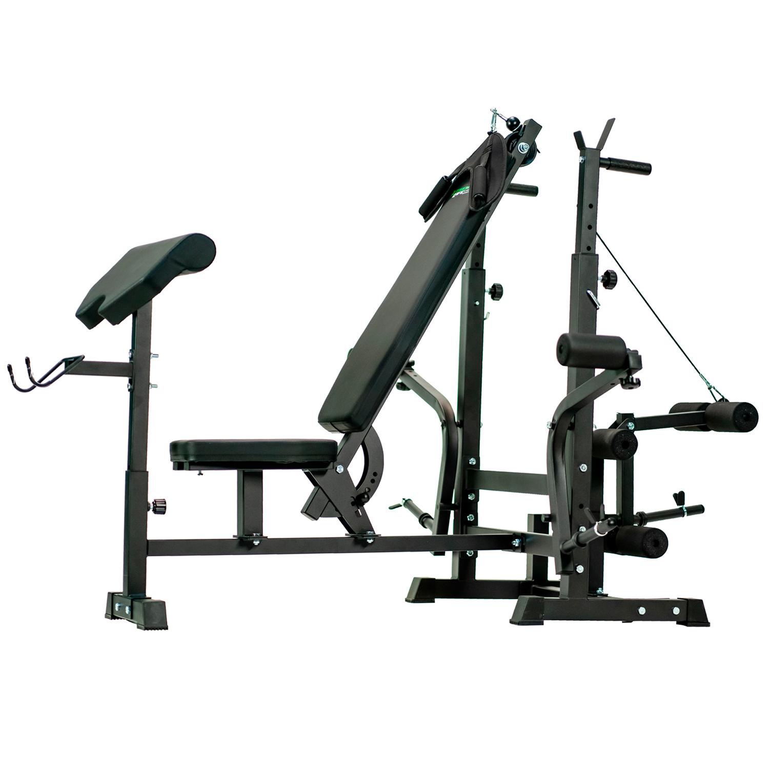 Banco Pesas Multifuncional 6 En 1 Ejercicio Gym Abdomen 