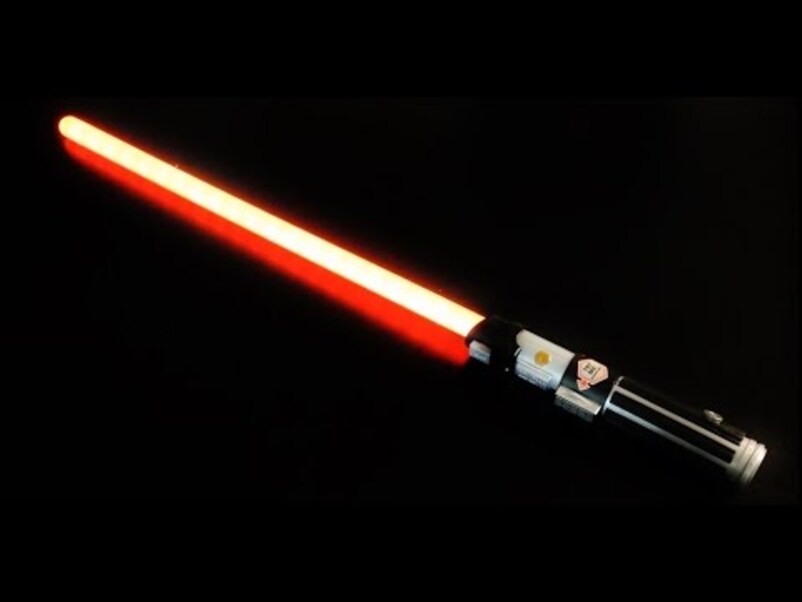 Espada StarWars Darth Vater Light Saber Red Luz y Sonido
