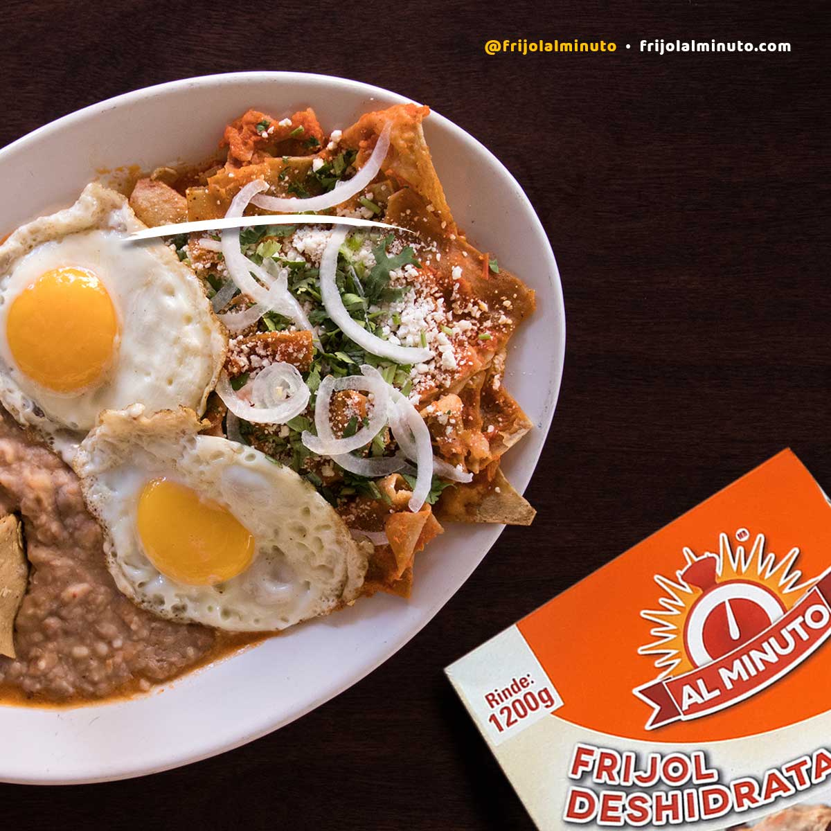 Frijol Al Minuto - Bayo instantáneo - 20x400g, rinde c/u 1.2 kg