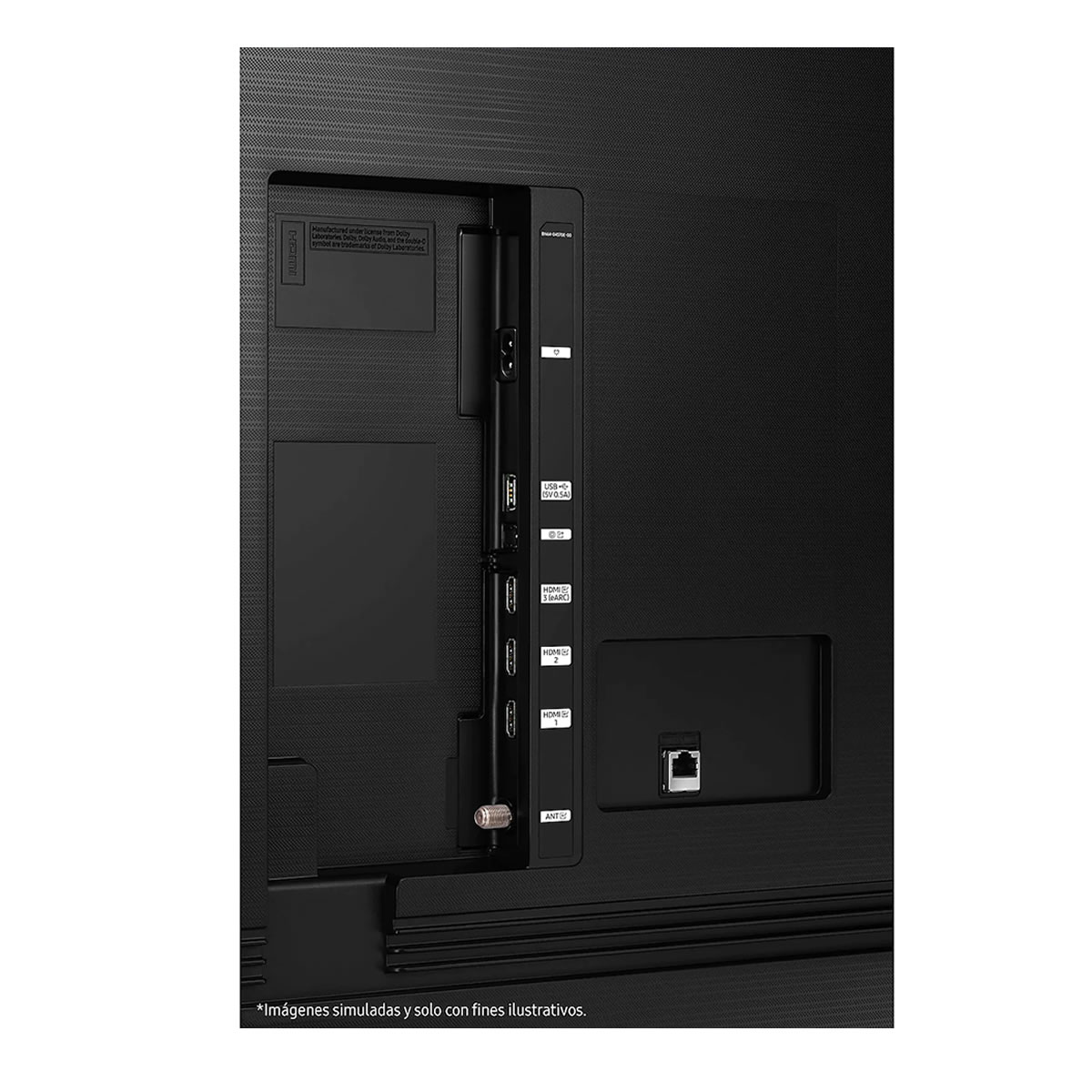 Pantalla 55 Pulgadas 4k Smart Tv Samsung UN55AU7000FXZX CST