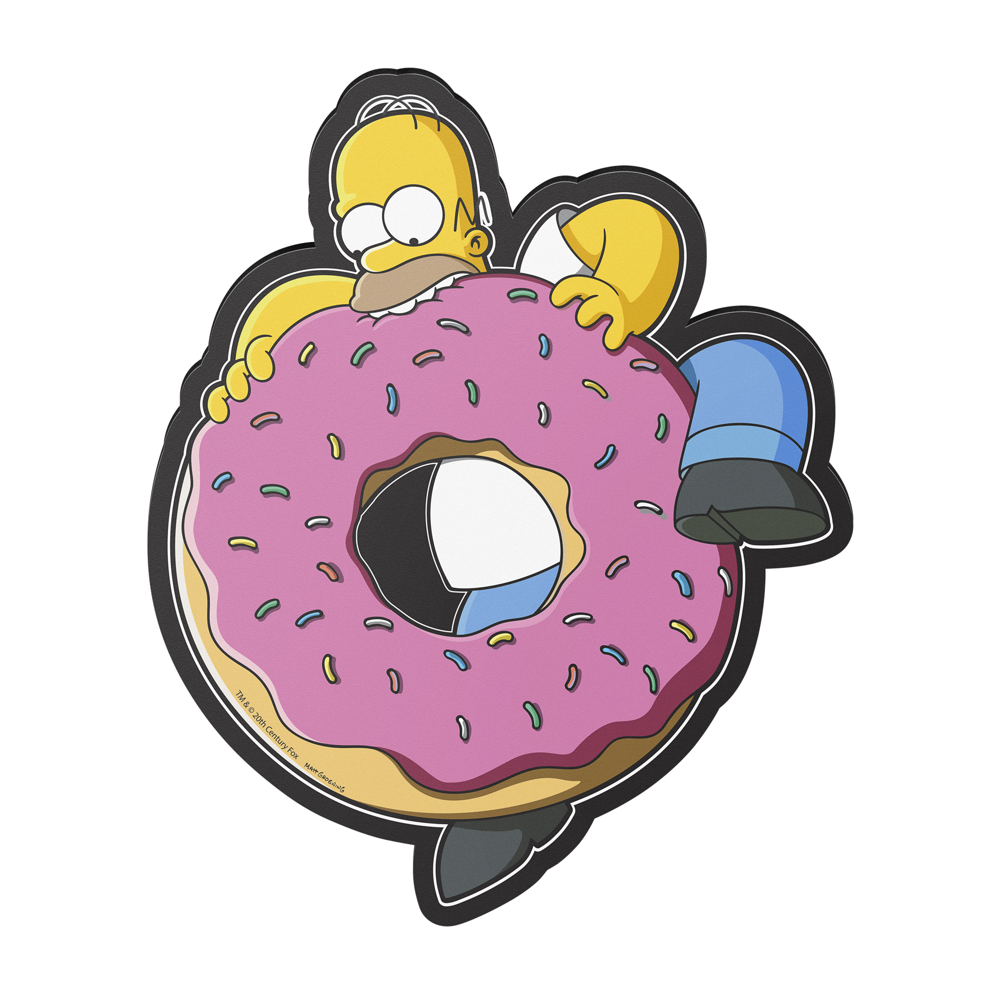 MousePad The Simpsons Steren Resiste con Diseño Dona