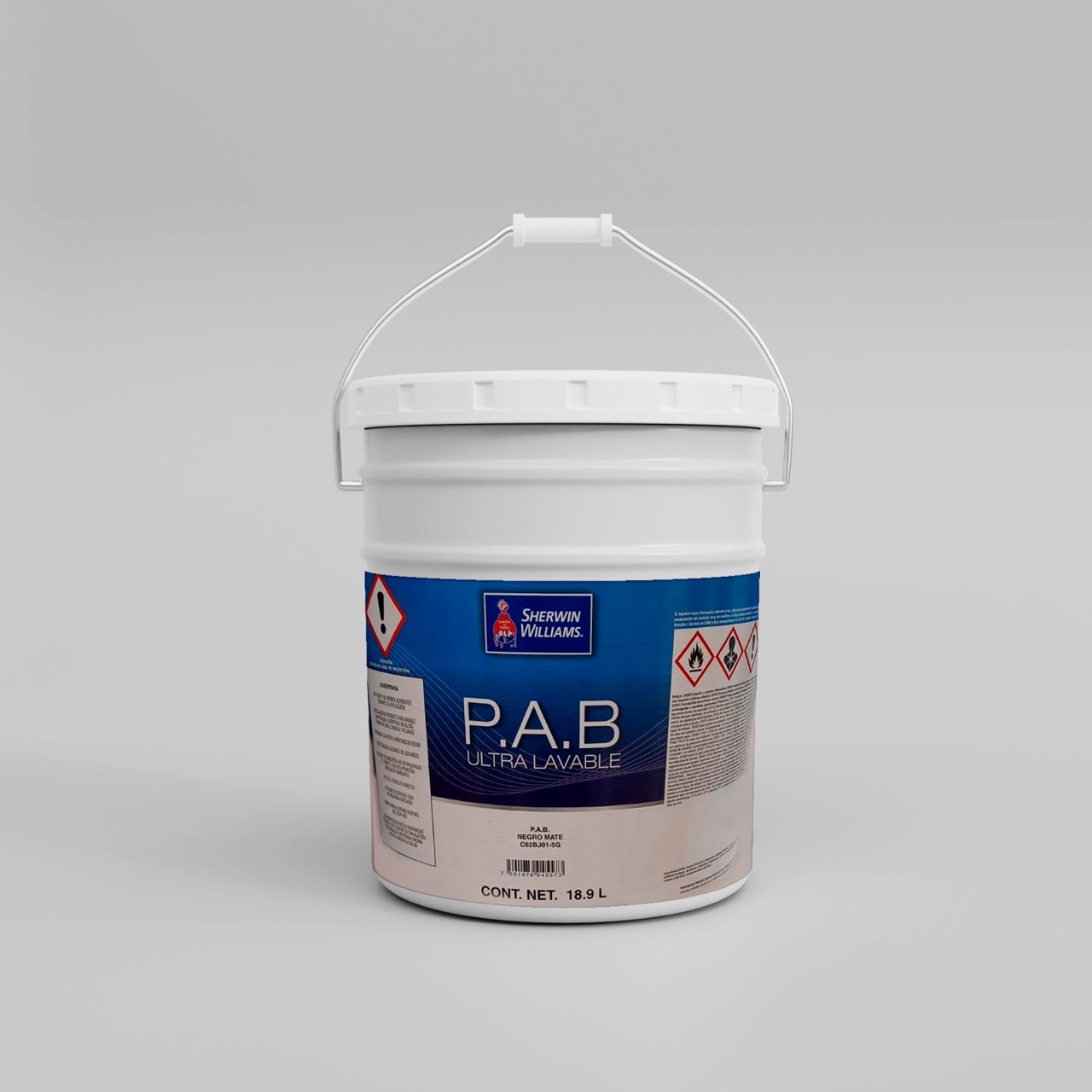 Cubeta de esmalte alquidálico ULTRA LAVABLE PAB SHERWIN WILLIAMS
