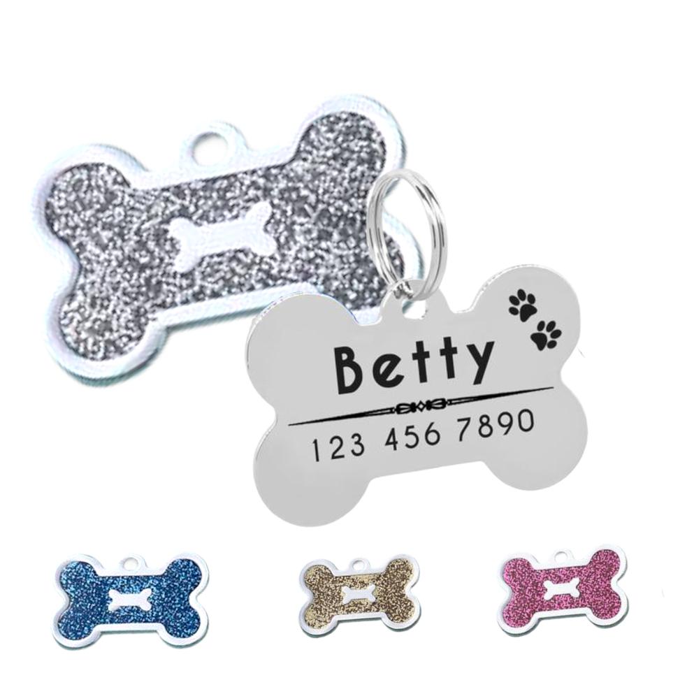 Placa Identificación Mascota Grabado Láser ¡personalizada!