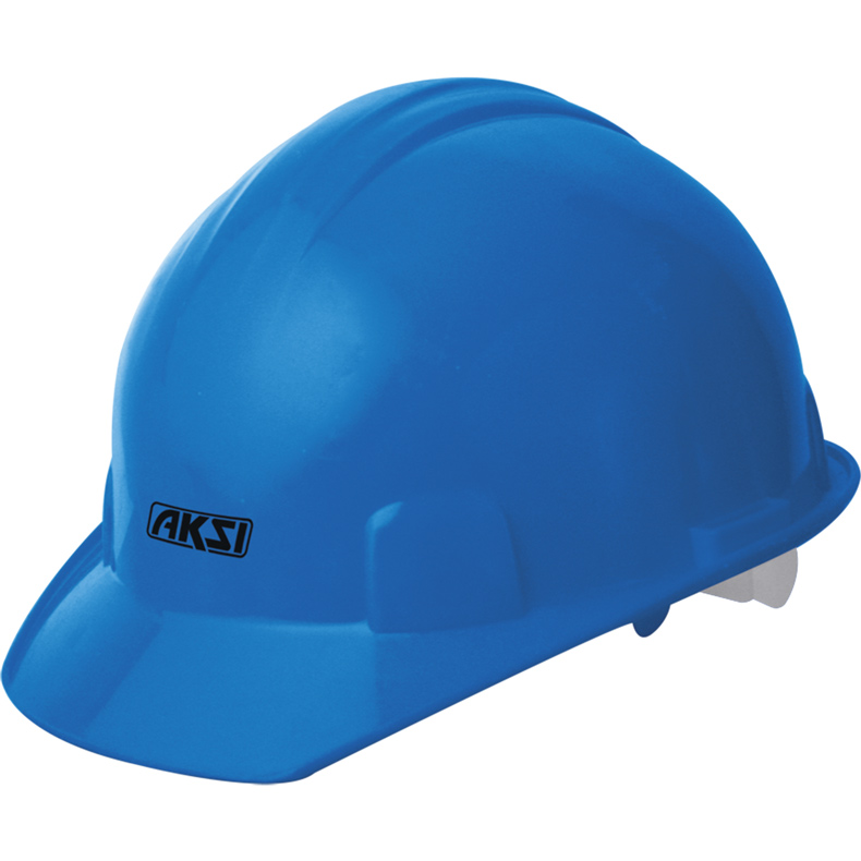 Casco Aksi Seguridad Azul