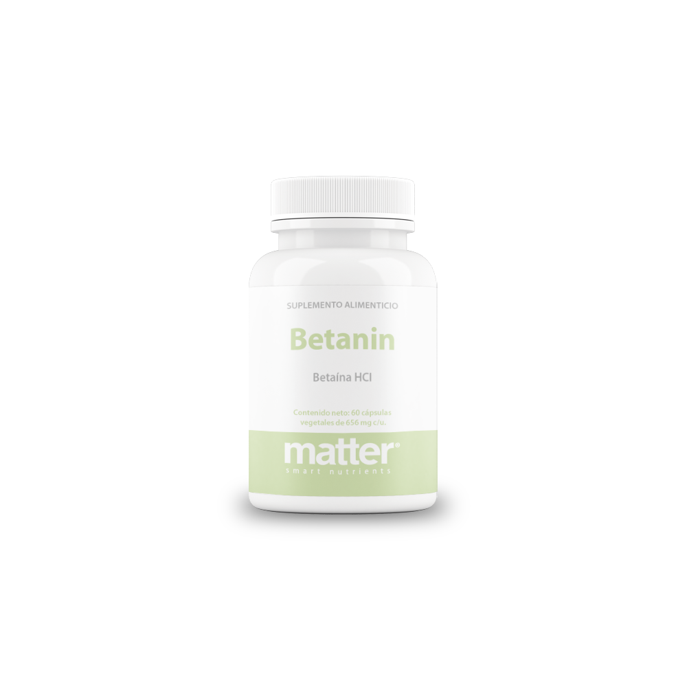 Betaína HCl 60 cápsulas Betanin