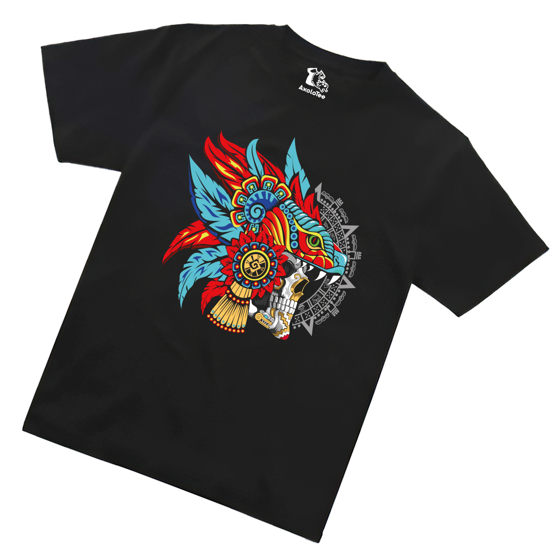 Playera Caballero- Cráneo Quetzalcóatl