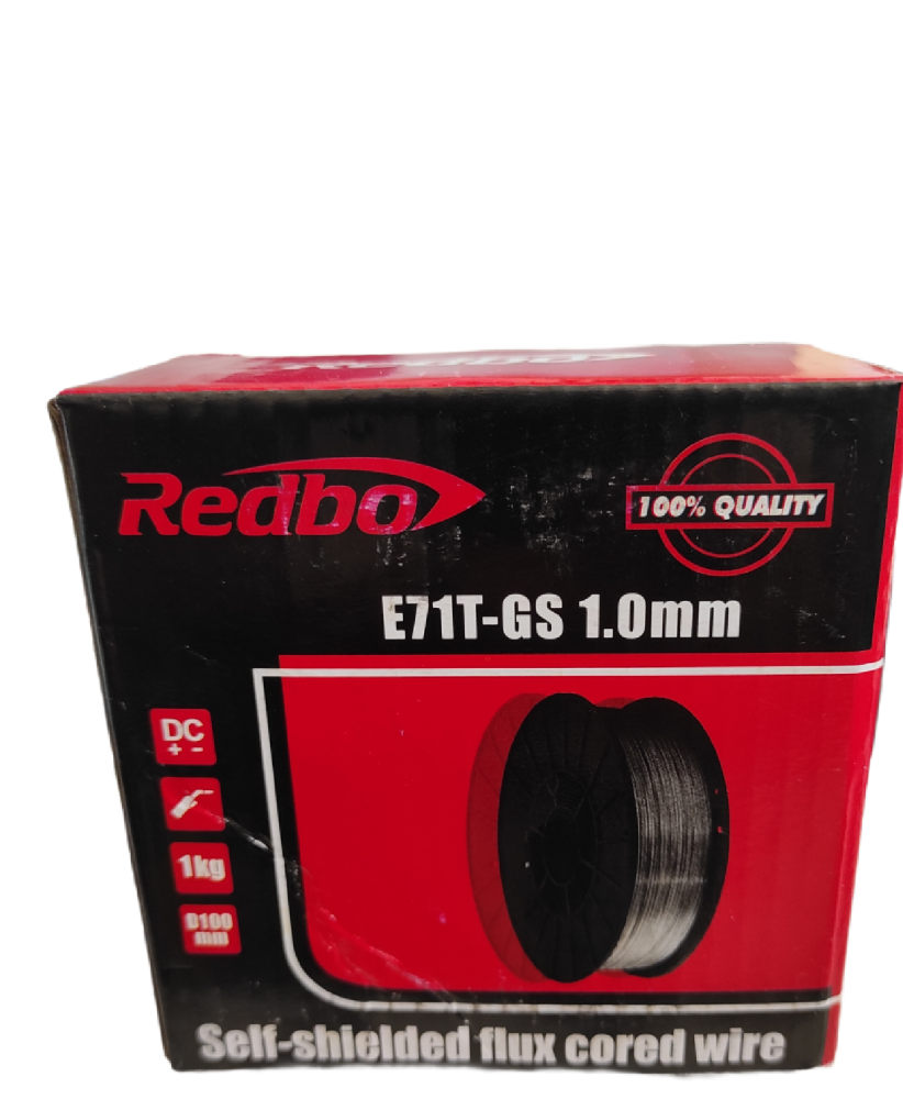 Soldadura De Microalambre No Ocupa Gas 1.0m Redbo Flux Cored