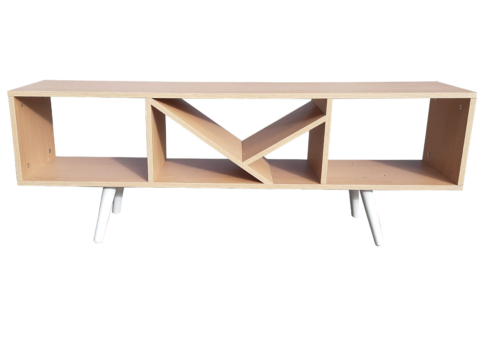 Rack Centro De Entretenimiento Smart Hogare, Para Tv 55 Moderno y Elegante Roble