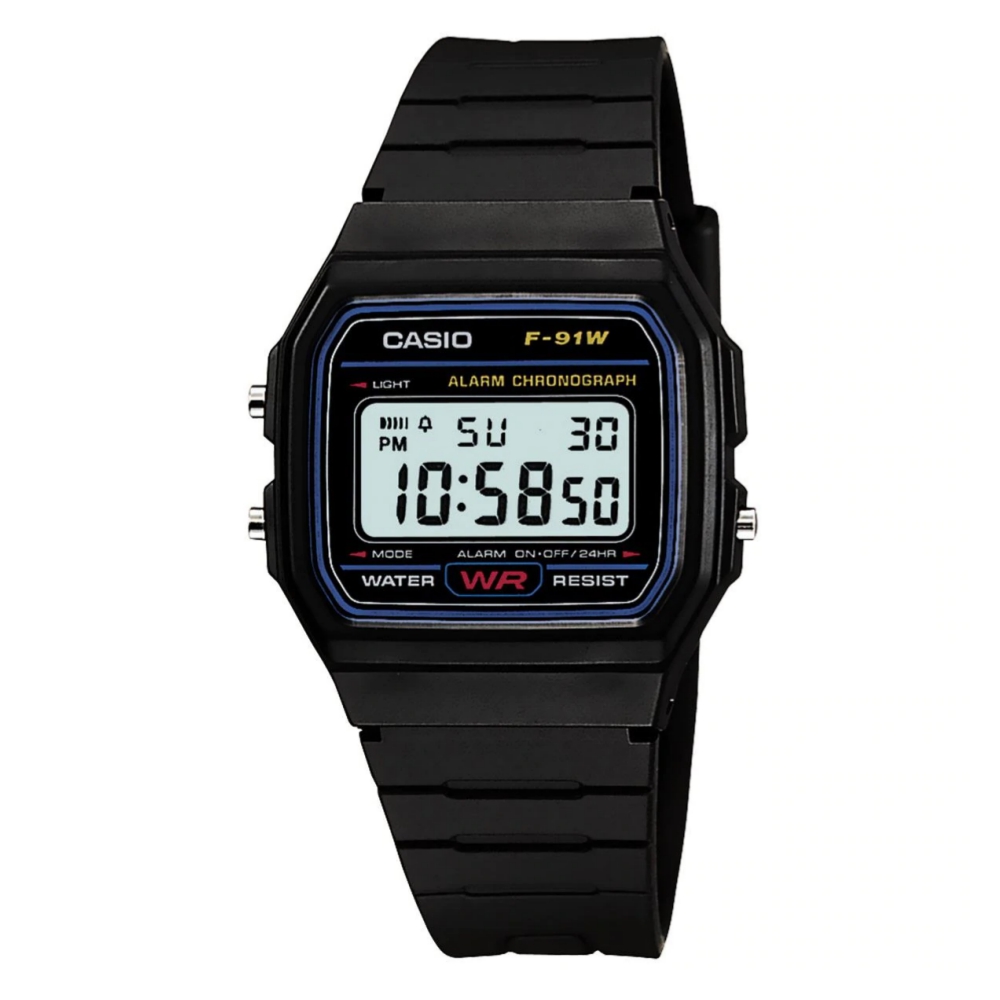 Reloj Casio Clásico Digital F-91W-1X