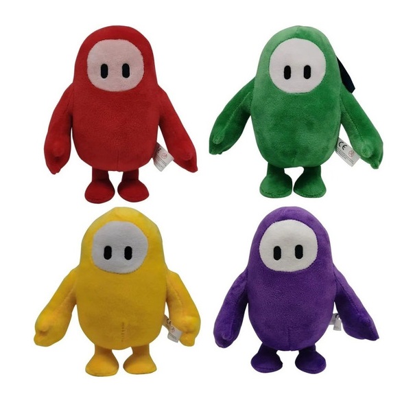 4 Piezas Muñecos De Peluche Fall Guys