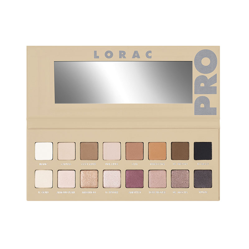 PALETA DE SOMBRAS PARA OJOS CON PRIMER LORAC PRO PALETTE 3