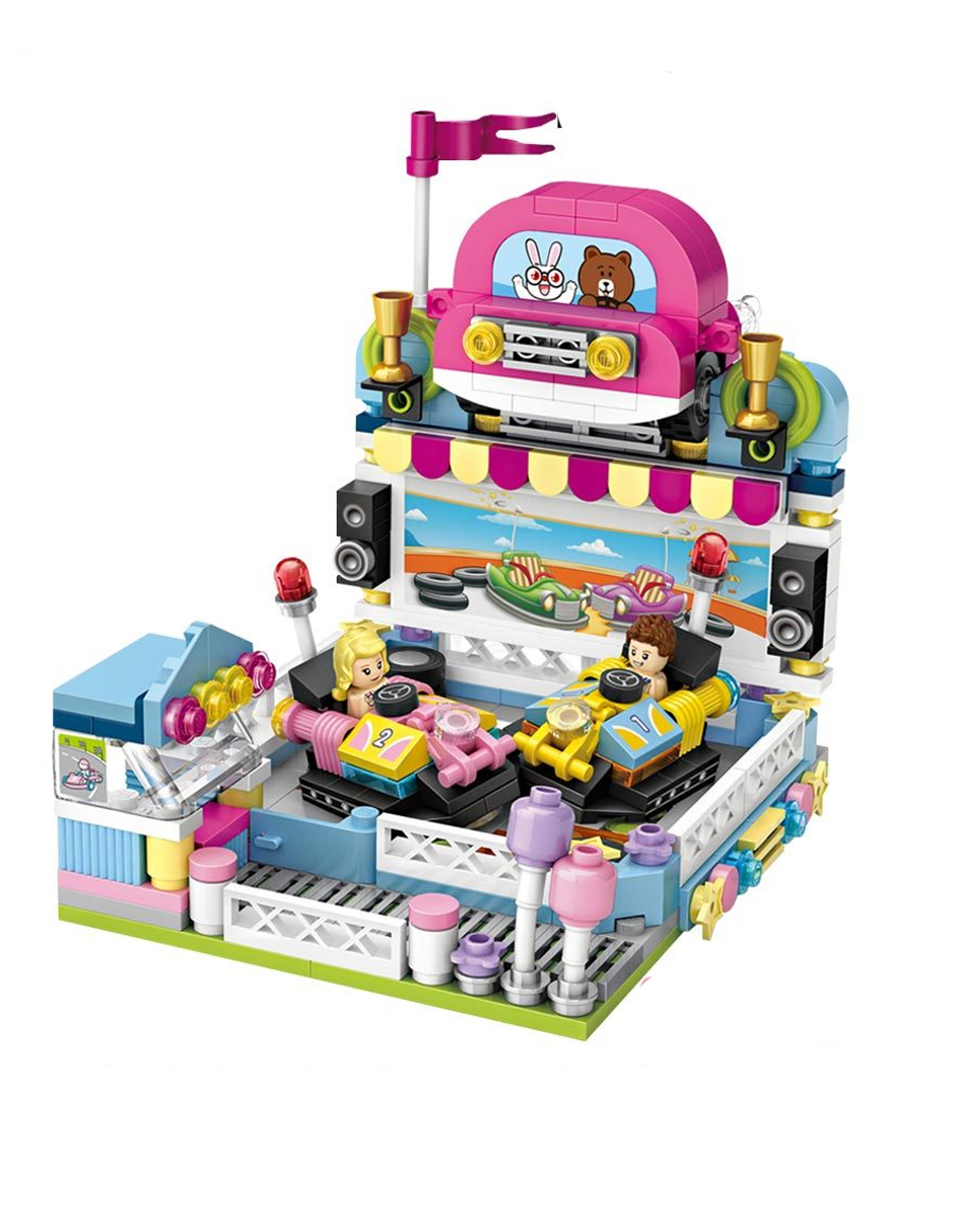 Carros Chocones Loz bloques Construcción Juguete Niños